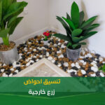 تنسيق احواض الزرع